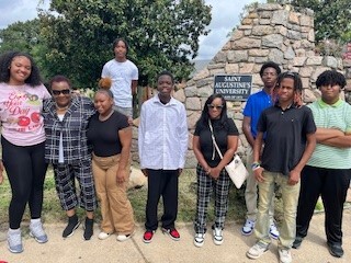 RYSE youth visit St. Augustine University in Raleigh.