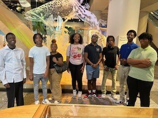 The kids visit the NC Museum of Science.