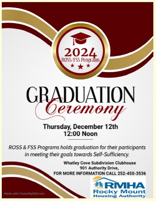 2024 ROSS-FSS Graduation Flyer. All information on this flyer is listed above.